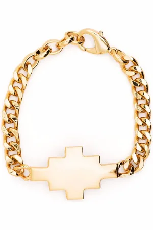 MARCELO BURLON Logo-plaque bracelet