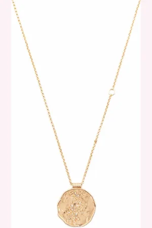 Maje Zodiac medal necklace