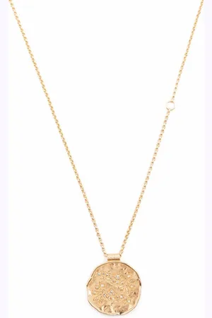 Maje Zodiac medal necklace