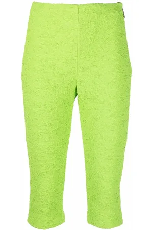Msgm Jersey-knit cropped leggings