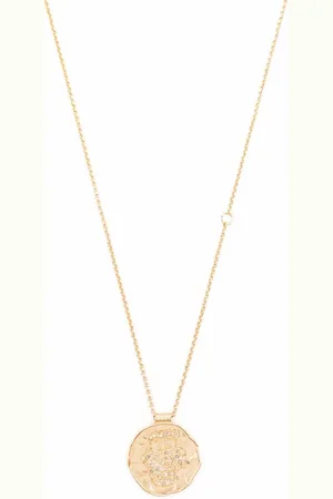 Maje Zodiac medal necklace