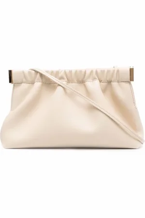 Nanushka Gathered-trim clutch bag