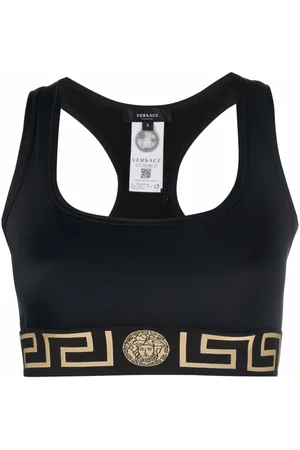 Black Greca Sports Bra