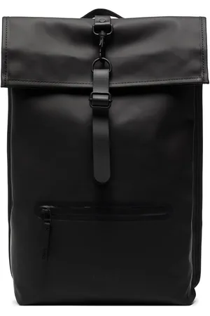 Rains Logo-embossed foldover backpack