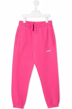 OFF-WHITE Logo-print drawstring tracksuit bottoms
