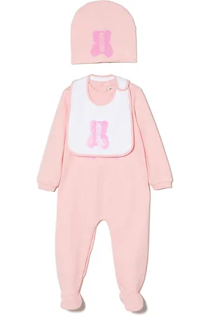 Moschino Logo-print babygrow set