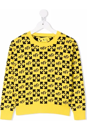 OFF-WHITE All-over logo-print sweatshirt