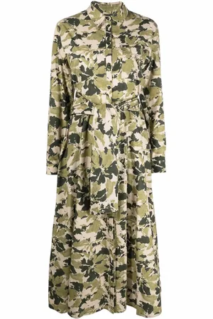 Woolrich Wilderness printed shirtdress