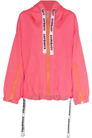 Khrisjoy Cloud Ruched Windbreaker Jacket