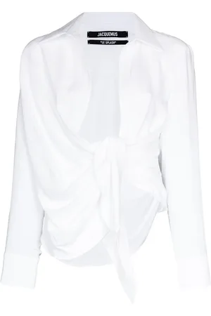Jacquemus La Chemise Bahia draped shirt