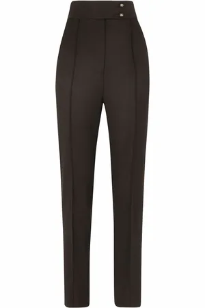 Dolce & Gabbana High-waisted wool trousers