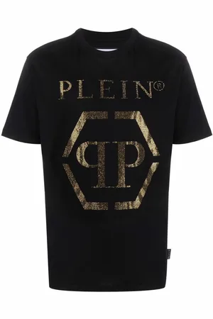 Philipp Plein Hexagon-logo T-shirt