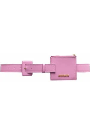 La Ceinture Cuscinu Leather Belt in Black - Jacquemus