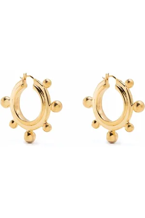 Missoma Medium Sphere hoop earrings