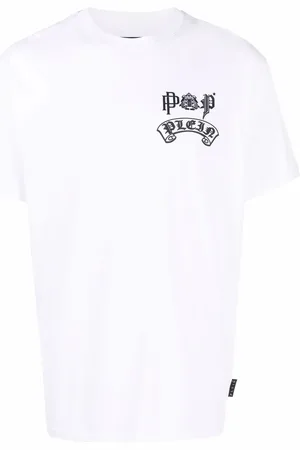 Philipp Plein Gothic Plein logo-print crew-neck T-shirt