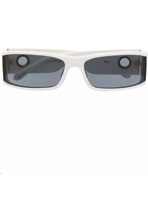Linda Farrow Mya rectangle-frame sunglasses