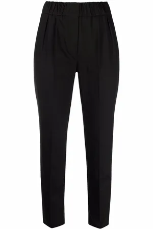 Brunello Cucinelli Straight-leg cropped trousers