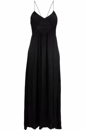 Zadig & Voltaire Satin empire line dress