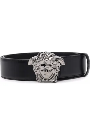 VERSACE La Medusa leather belt