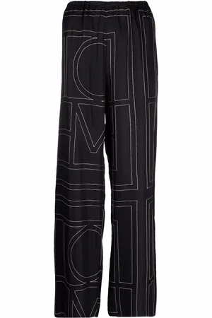 Totême Monogram silk bottoms