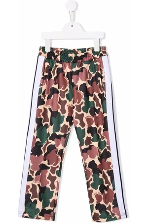 Palm Angels Camouflage-print track pants