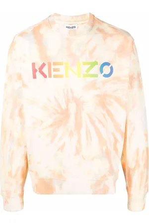 Kenzo Logo-print tie-dye sweatshirt