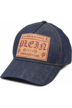 Philipp Plein Plein??? denim baseball cap