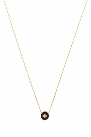 Tory Burch Kira enamel pendant necklace