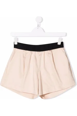 Moncler Logo-waist cotton shorts