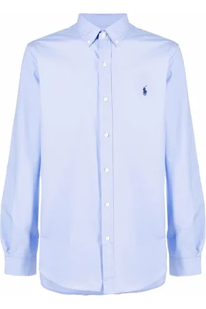 Ralph Lauren, Tops, Ralph Lauren Slim Fit Pinstripe Western Button Down  Shirt