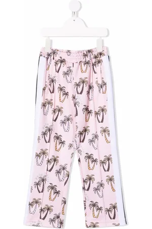 Palm Angels Palm tree-motif track pants