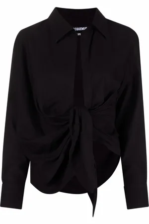 Jacquemus La Chemise Bahia draped shirt