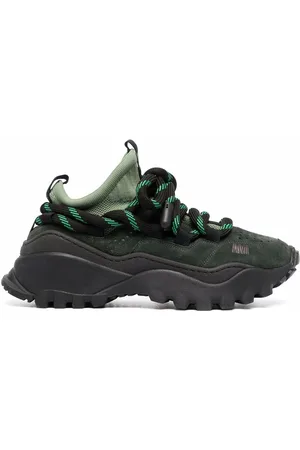 Bimba Y Lola Pulp Wedge Runner Sneakers in Green