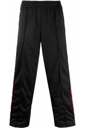 Buy Vetements Flared Cotton-blend Sweatpants - Black At 50% Off