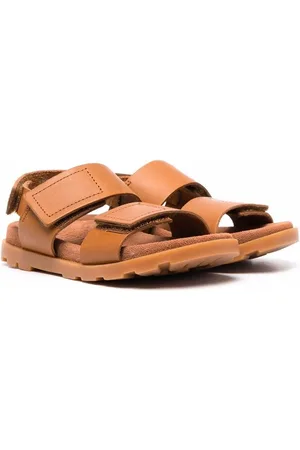 Camper Brutus touch-strap leather sandals