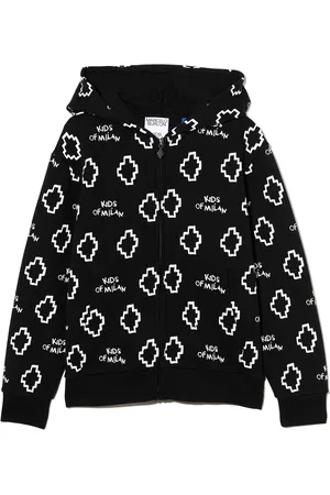 MARCELO BURLON All-over logo-print hoodie