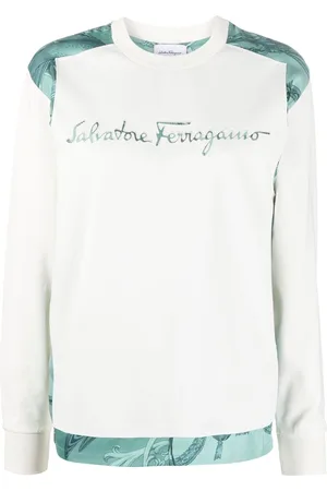 Salvatore Ferragamo Embroidered logo sweatshirt