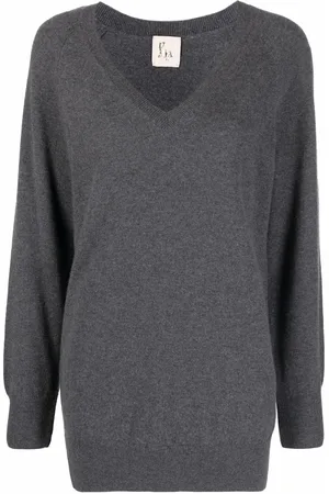 Paula V-neck knit jumper