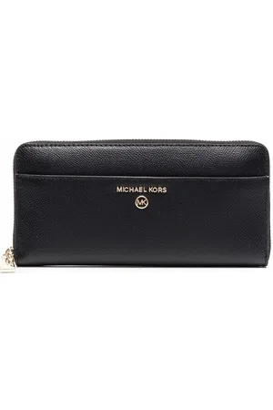 Michael Kors Logo-plaque zip-up wallet