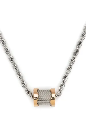 Charriol Forever Waves charm necklace