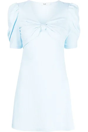 B+AB Bow-detail fitted dress