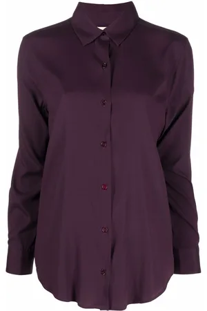 Paula Long-sleeve silk shirt