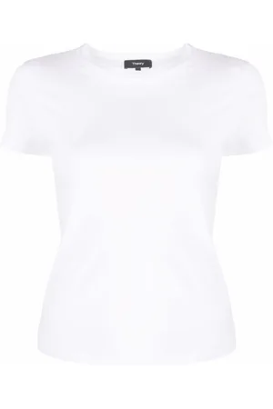 THEORY Short-sleeve pima cotton T-shirt