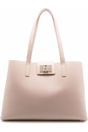 Furla 1927 leather tote bag