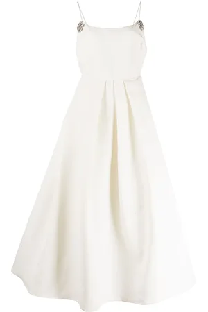 Sachin & Babi Audra crystal-embellished flared midi dress