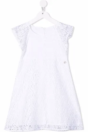 Michael Kors Lace-panelled A-line midi dress
