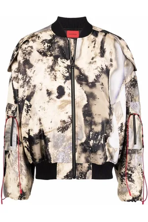 Dsquared2 floral-embroidered Bomber Jacket - Farfetch