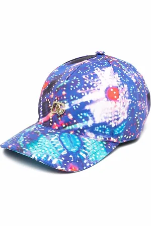 Dolce & Gabbana Abstract-print cotton-blend cap