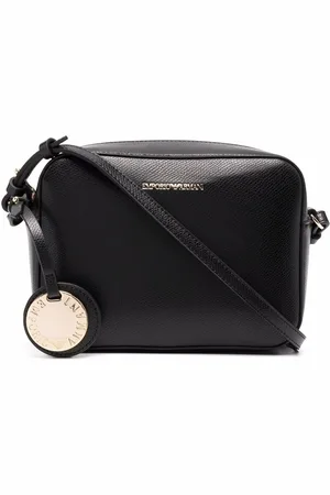 Emporio Armani Embossed-logo crossbody bag