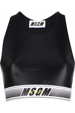 Msgm Active Top Band Logo top
